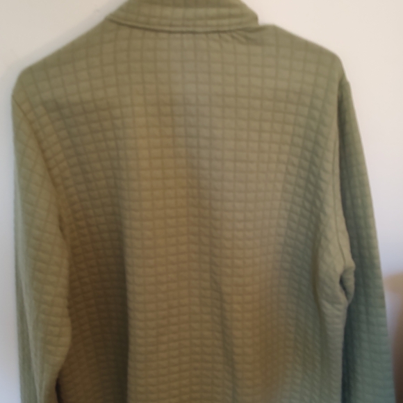 Karen Scott Sage Green Quilted Jacket - Picture 2 of 2